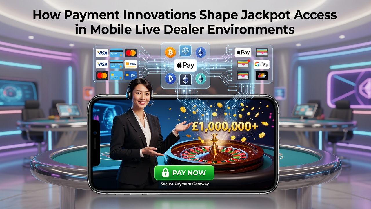 Zahlungsinnovationen und Jackpot-Zugang in mobilen Live-Dealer-Umgebungen