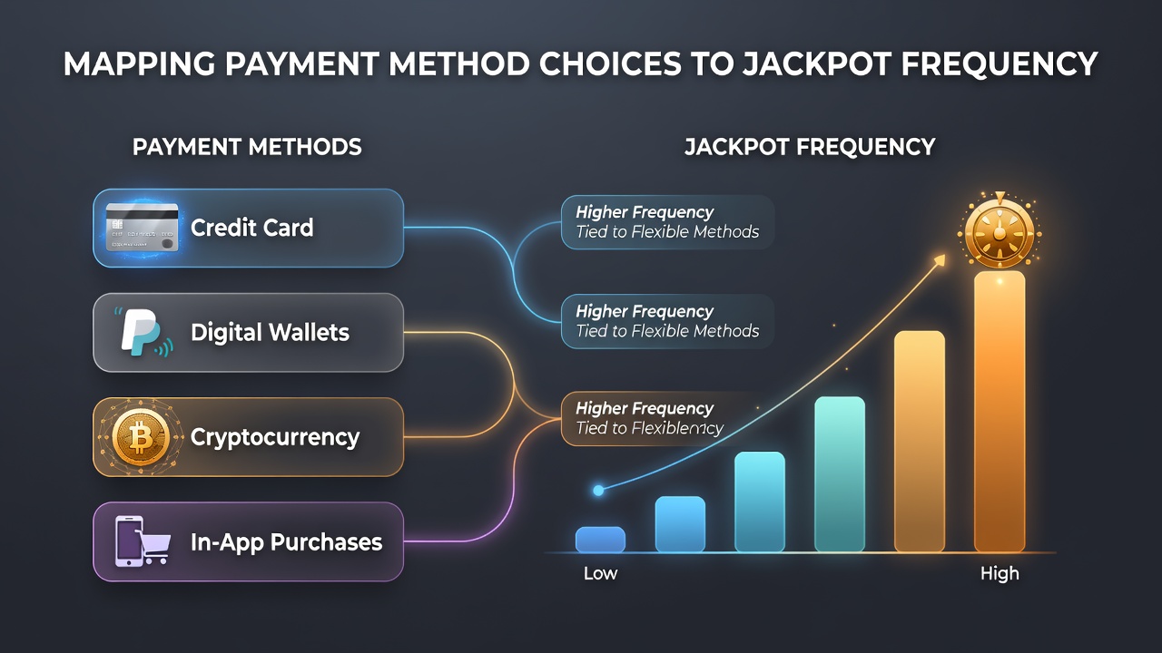 Analyse von Zahlungsmethoden und Jackpot-Statistiken in mobilen Spielen